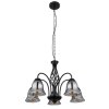 Lámparas Globo Lighting GONNY Lámparas suspendidas Negro, 5 luces