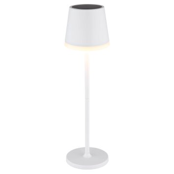 Lámparas Globo Lighting SOLAR Lámpara de mesa de exterior, Lámparas solares LED Blanca, 1 luz