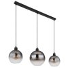 Lámparas Globo Lighting Newcastle Lámparas suspendidas Negro, 3 luces