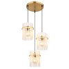 Lámparas Globo Lighting Gorley Lámparas suspendidas dorado, 3 luces