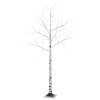 Lámparas Globo Lighting Birch Iluminación exterior LED Negro, Blanca, 105 luces