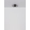 Lámparas Globo Lighting Karen lámpara ventilador de techo LED Crudo, Negro, 1 luz, Mando a distancia