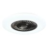 Lámparas Globo Lighting Alva lámpara ventilador de techo LED Blanca, 1 luz, Mando a distancia, Cambia de color