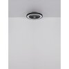 Lámparas Globo Lighting Blizzak lámpara ventilador de techo LED Negro, 1 luz, Mando a distancia