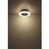 Lámparas Globo Lighting Corusso lámpara ventilador de techo LED Cromo, 1 luz, Mando a distancia