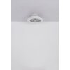 Lámparas Globo Lighting Corusso lámpara ventilador de techo LED Cromo, 1 luz, Mando a distancia