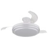 Lámparas Globo Lighting Beliz lámpara ventilador de techo LED Blanca, 1 luz, Mando a distancia