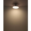 Lámparas Globo Lighting Beliz lámpara ventilador de techo LED Blanca, 1 luz, Mando a distancia