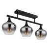 Lámparas Globo Lighting Maxy Plafones Negro, 3 luces