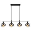 Lámparas Globo Lighting Maxy Lámparas suspendidas Negro, 4 luces