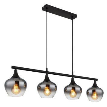 Lámparas Globo Lighting Maxy Lámparas suspendidas Negro, 4 luces