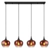 Lámparas Globo Lighting Maxy Lámparas suspendidas Cromo, Negro, 4 luces