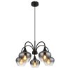 Lámparas Globo Lighting Maxy Lámparas suspendidas Negro, 5 luces