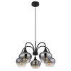 Lámparas Globo Lighting Maxy Lámparas suspendidas Negro, 5 luces