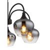 Lámparas Globo Lighting Maxy Lámparas suspendidas Negro, 5 luces