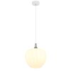 Lámparas Globo Lighting Maxy Lámparas suspendidas Cromo, Blanca, 1 luz