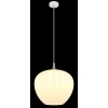 Lámparas Globo Lighting Maxy Lámparas suspendidas Cromo, Blanca, 1 luz