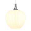 Lámparas Globo Lighting Maxy Lámparas suspendidas Cromo, Blanca, 1 luz