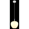 Lámparas Globo Lighting Maxy Lámparas suspendidas Cromo, Blanca, 1 luz