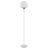 Lámparas Globo Lighting Maxy Lámpara de pie Cromo, Blanca, 1 luz