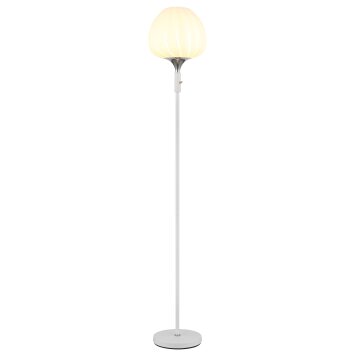 Lámparas Globo Lighting Maxy Lámpara de pie Cromo, Blanca, 1 luz