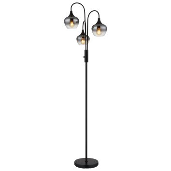 Lámparas Globo Lighting Maxy Lámpara de pie Negro, 3 luces