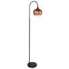 Lámparas Globo Lighting Maxy Lámpara de pie Cromo, Negro, 1 luz