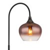 Lámparas Globo Lighting Maxy Lámpara de pie Cromo, Negro, 1 luz