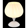 Lámparas Globo Lighting Maxy Lámparas de mesa Cromo, Blanca, 1 luz