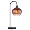 Lámparas Globo Lighting Maxy Lámparas de mesa Cromo, Negro, 1 luz