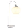 Lámparas Globo Lighting Maxy Lámparas de mesa Cromo, Blanca, 1 luz