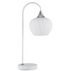 Lámparas Globo Lighting Maxy Lámparas de mesa Cromo, Blanca, 1 luz