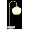 Lámparas Globo Lighting Maxy Lámparas de mesa Cromo, Blanca, 1 luz