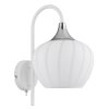 Lámparas Globo Lighting Maxy Apliques Cromo, Blanca, 1 luz