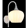 Lámparas Globo Lighting Maxy Apliques Cromo, Blanca, 1 luz