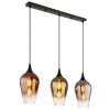 Lámparas Globo Lighting Lavus Lámparas suspendidas Negro, 3 luces