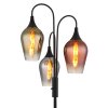 Lámparas Globo Lighting Lavus Lámpara de pie Negro, 3 luces