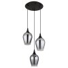 Lámparas Globo Lighting Lavus Lámparas suspendidas Negro, 3 luces