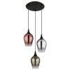 Lámparas Globo Lighting Lavus Lámparas suspendidas Negro, 3 luces