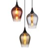 Lámparas Globo Lighting Lavus Lámparas suspendidas Negro, 3 luces