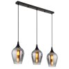 Lámparas Globo Lighting Lavus Lámparas suspendidas Negro, 3 luces