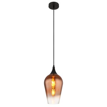 Lámparas Globo Lighting Lavus Lámparas suspendidas Negro, 1 luz