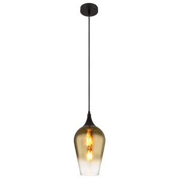 Lámparas Globo Lighting Lavus Lámparas suspendidas Negro, 1 luz