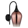 Lámparas Globo Lighting Lavus Apliques Negro, 1 luz