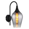 Lámparas Globo Lighting Lavus Apliques Negro, 1 luz