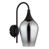 Lámparas Globo Lighting Lavus Apliques Negro, 1 luz