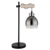 Lámparas Globo Lighting Ryan Lámparas de mesa Crudo, Negro, 1 luz