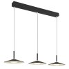 Lámparas Globo Lighting Lampone Lámparas suspendidas LED Negro, 1 luz