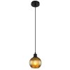 Lámparas Globo Lighting Zumba Lámparas suspendidas Negro, 1 luz