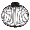 Lámparas Globo Lighting Galway Plafones LED Negro, 1 luz